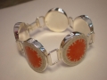 bracelet Silver 925° Porcelain