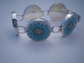 bracelet Silver 925° Porcelain