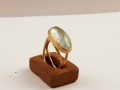 Ring Gold750° Aquamarine 