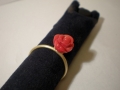 Ring Gold750° Coral 