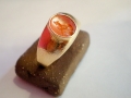 Ring Gold750° Carnelian 