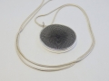 Necklace Silver 925° Porcelain