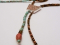 Necklace Silver 925° Porcelain