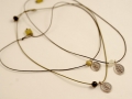 Necklace Silver 925°Semi precious Stones