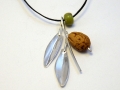 Necklace Silver 925°Semi precious Stones