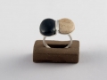 Ring Silver 925° Pebbles
