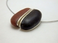 Necklace Silver 925°Pebbles 