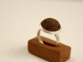 Ring Silver 925° Lava