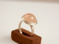 Ring Silver 925° Pink Quartz