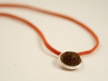 Necklace Silver 925°Lava