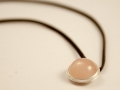 Necklace Silver 925°Pink Quartz