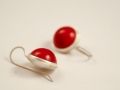 Earings Silver 925° Coral