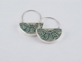 Earings Silver 925° Porcelain