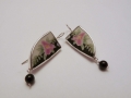 Earings Silver 925° Porcelain