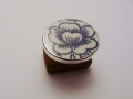 ring Silver 925° Porcelain