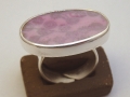 ring Silver 925° Porcelain