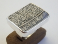 ring Silver 925° Porcelain