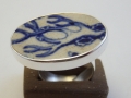 ring Silver 925° Porcelain